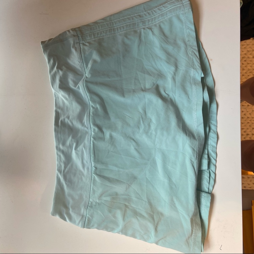 Lululemon Aqua Tennis Skirt Size 6